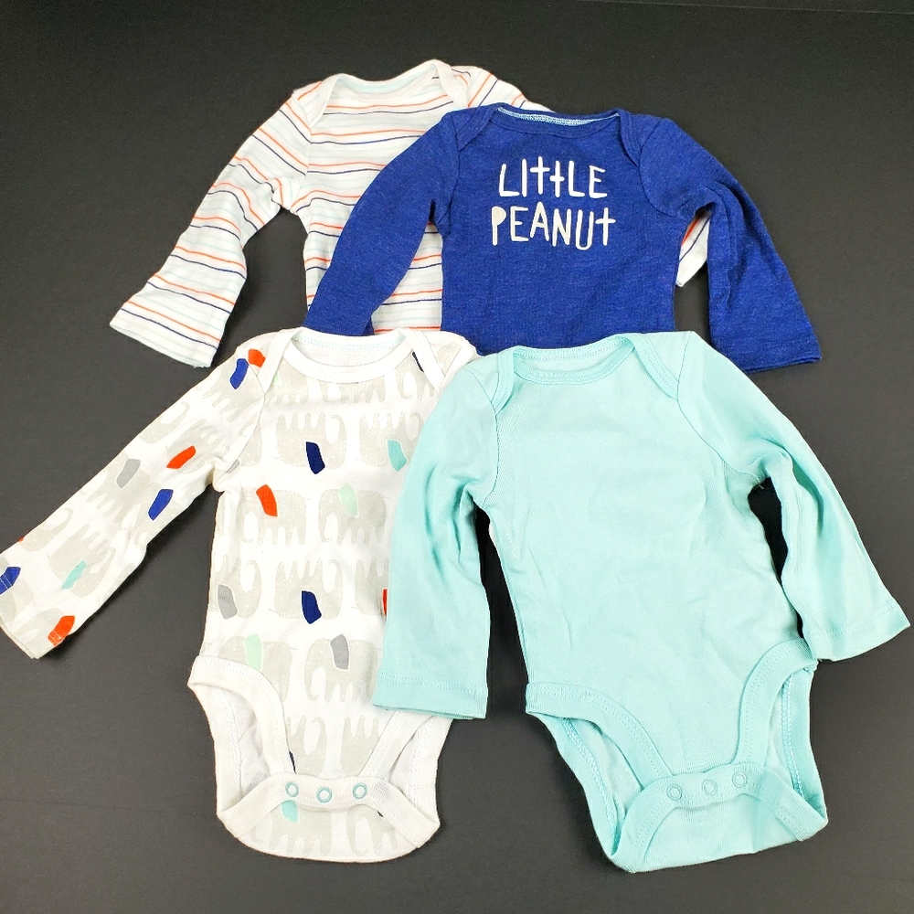 NWOT Cloud Island 4 pc Bodysuit Set